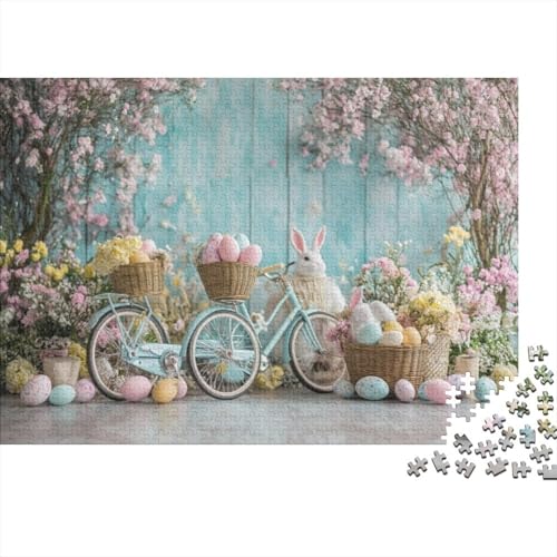 Easter Egg Puzzles Für Erwachsene 300 300-teilige Puzzles Heimdekorationspuzzle 300-teilige Puzzles Für Erwachsene Und Kinder Ab 12 Jahren 300pcs (40x28cm) von KHHKJBVCE