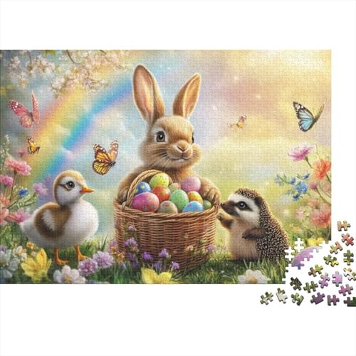 Easter Egg Puzzles Für Erwachsene 300 Puzzles 300 Teile Impossible Puzzle 300 Teile Puzzles Spielzeug Und Spiele 300pcs (40x28cm) von KHHKJBVCE