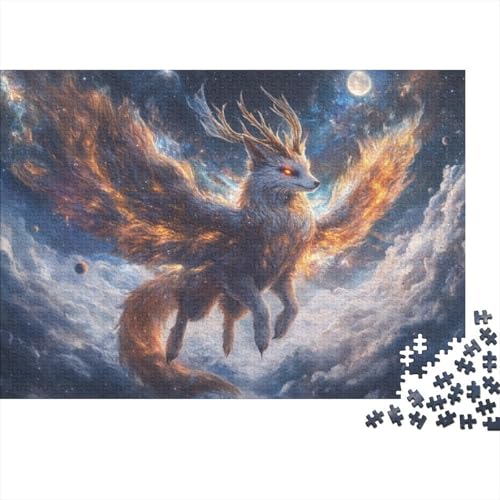 Ethereal Creatures 300-teilige Puzzles Für Erwachsene, 300-teilige Puzzles, Einzigartige Heimdekoration Und Geschenke, 300-teilige Puzzles, Spielzeug Und Spiele 300pcs (40x28cm) von KHHKJBVCE