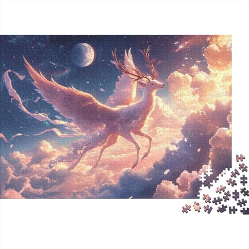 Ethereal Creatures 300-teilige Puzzles Für Erwachsene. Puzzles Mit 300 Teilen. Impossible-Puzzle. 300-teilige Puzzles Für Erwachsene Und Kinder Ab 12 Jahren 300pcs (40x28cm) von KHHKJBVCE