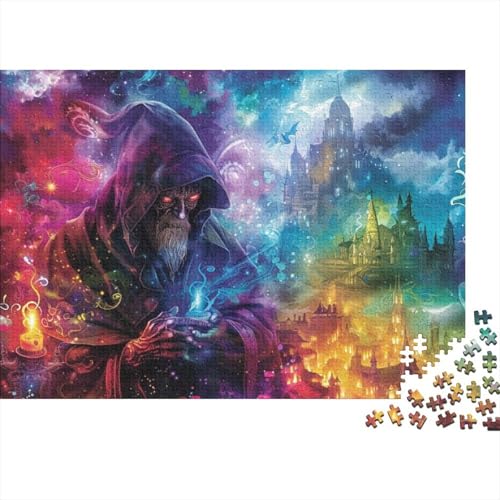 Fairy Tale Magician 1000-teiliges Puzzle Für Erwachsene, 1000-teiliges Familienpuzzle, Spielzeug, 1000-teiliges Puzzle Für Erwachsene Und Kinder Ab 12 Jahren 1000pcs (75x50cm) von KHHKJBVCE