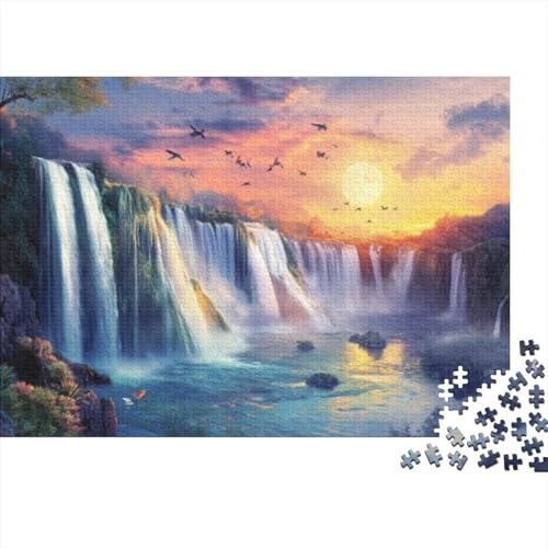 Fall 300-teilige Puzzles Für Erwachsene. Puzzles Mit 300 Teilen. Puzzle Zum Stressabbau. 300-teilige Puzzles Für Erwachsene. Spielzeug Und Spiele 300pcs (40x28cm) von KHHKJBVCE