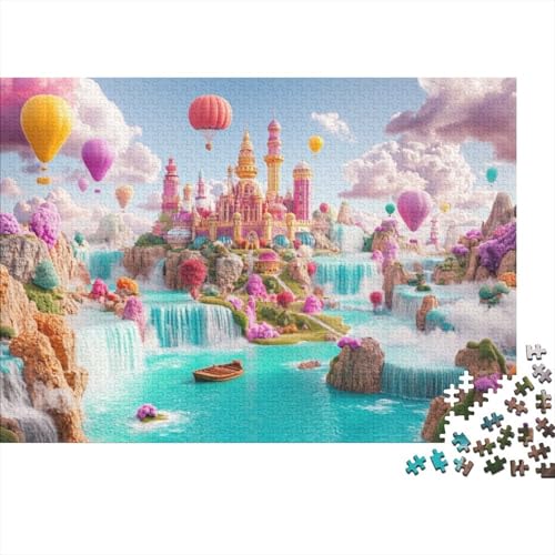 Fantasy World 1000 Teile Puzzles Für Erwachsene Puzzles 1000 Teile Familienpuzzle Spielzeug 1000 Teile Puzzles Für Erwachsene Spielzeug Und Spiele 1000pcs (75x50cm) von KHHKJBVCE