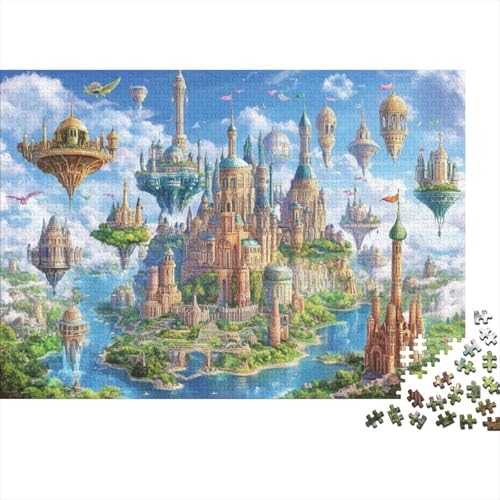 Fantasy World 300-teilige Puzzles Für Erwachsene. Puzzles Mit 300 Teilen. Impossible-Puzzle. 300-teilige Puzzles Für Erwachsene Und Kinder Ab 12 Jahren 300pcs (40x28cm) von KHHKJBVCE