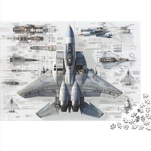 Fighter (31) Puzzle Für Erwachsene, 1000 Teile, Puzzle 1000 Teile, Puzzle Zum Stressabbau, 1000 Puzzles Für Erwachsene, Für Erwachsene Und Kinder Ab 12 Jahren 1000pcs (75x50cm) von KHHKJBVCE