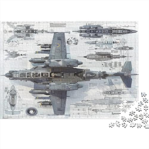 Fighter (40) Puzzle Für Erwachsene 500 Teile Puzzle 500 Teile Lernspiele Für Erwachsene 500 Puzzles Für Erwachsene Spielzeug Und Spiele 500pcs (52x38cm) von KHHKJBVCE