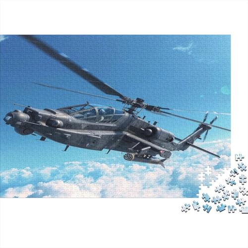 Helicopter Puzzle Für Erwachsene, 1000 Teile, Puzzle, 1000 Teile, Lernspiele Für Erwachsene, 1000 Puzzles Für Erwachsene, Für Erwachsene Und Kinder Ab 12 Jahren 1000pcs (75x50cm) von KHHKJBVCE