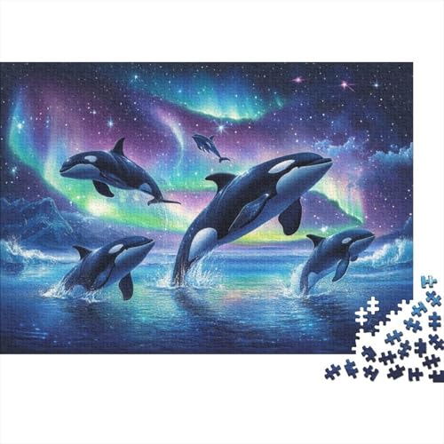 Killer Whale 300-teilige Puzzles Für Erwachsene. 300-teilige Puzzles. Einzigartige Heimdekoration Und Geschenke. 300-teilige Puzzles Für Erwachsene Und Kinder Ab 12 Jahren 300pcs (40x28cm) von KHHKJBVCE