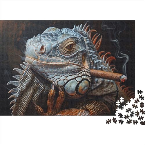 Lizardv (6) 1000-teilige Puzzles Für Erwachsene. Puzzles Mit 1000 Teilen. Lernspiele Für Erwachsene. 1000-teilige Puzzles Für Erwachsene Und Kinder Ab 12 Jahren 1000pcs (75x50cm) von KHHKJBVCE