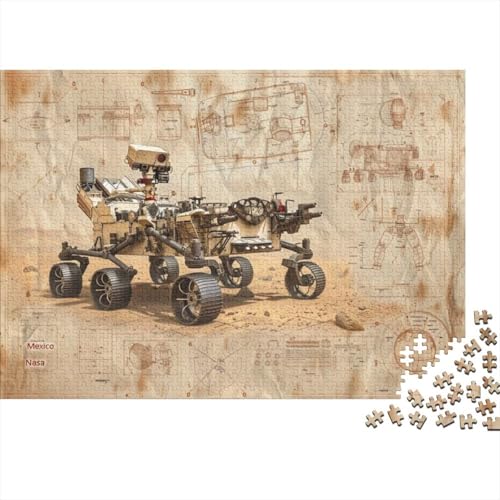 Mars Rover (6) 1000 Teile Puzzles Für Erwachsene Puzzles 1000 Teile Impossible Puzzle1000 Teile Puzzles Für Erwachsene Spielzeug Und Spiele 1000pcs (75x50cm) von KHHKJBVCE