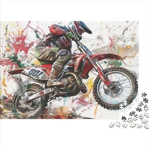 Moto GP (3) Puzzle Für Erwachsene 500 Teile Puzzle 500 Teile Lernspiele Für Erwachsene 500 Puzzles Für Erwachsene Spielzeug Und Spiele 500pcs (52x38cm) von KHHKJBVCE