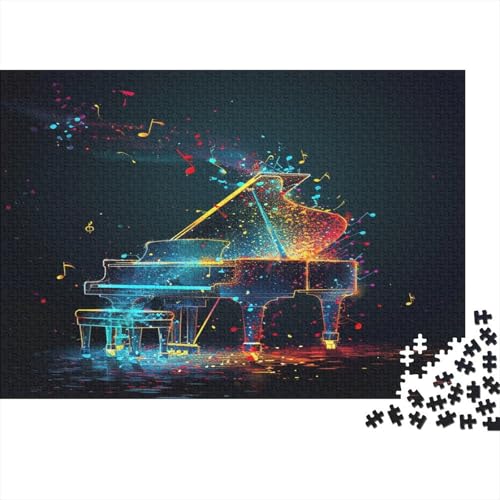 Music Notation 1000-teilige Puzzles Für Erwachsene 1000-teilige Puzzles Einzigartige Heimdekoration Und Geschenke 1000 Puzzles Für Erwachsene Spielzeug Und Spiele 1000pcs (75x50cm) von KHHKJBVCE