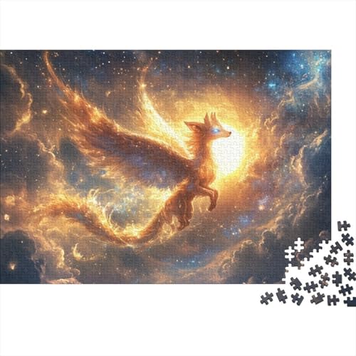 Mythological Creatures 300-teilige Puzzles Für Erwachsene. 300-teilige Puzzles Zum Stressabbau. 300-teilige Puzzles Für Erwachsene Und Kinder Ab 12 Jahren 300pcs (40x28cm) von KHHKJBVCE