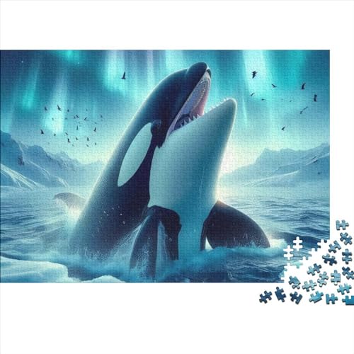 Orca Puzzles Für Erwachsene 300 Teile Puzzle Kunstpuzzle 300 Teile Puzzle Holzpuzzles Familienstress Abbauen Geeignet Für Kinder Über 12 Jahre 300pcs (40x28cm) von KHHKJBVCE