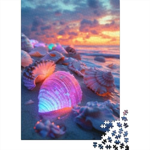 Puzzle Für Erwachsene, 1000-teiliges Puzzle Colorful Shells Puzzles 1000 Teile Anspruchsvolle Puzzles Für Erwachsene 1000pcs (75x50cm) von KHHKJBVCE