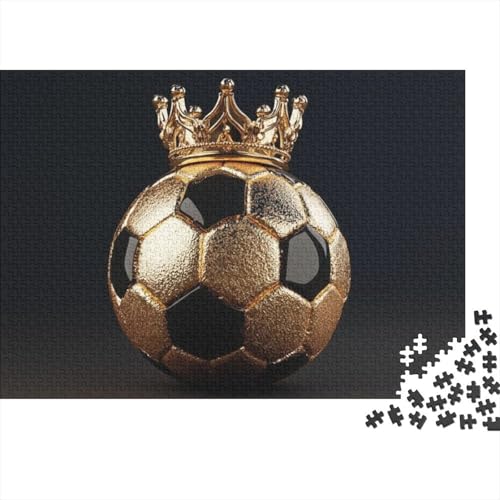 Puzzles 1000 Teile Für Erwachsene Football 1000-teiliges Puzzle. Spielzeug Zum Stressabbau 1000pcs (75x50cm) von KHHKJBVCE