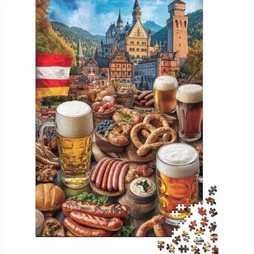 Puzzles 1000 Teile Für Erwachsene German Food 1000-teilige Puzzles Für Erwachsene 1000pcs (75x50cm) von KHHKJBVCE