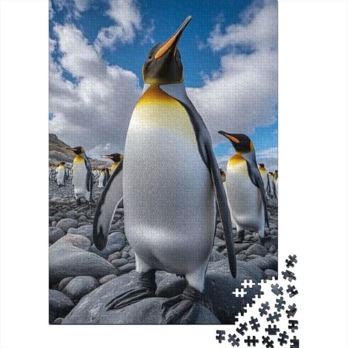 Puzzles 1000 Teile Für Erwachsene Penguin 1000-teiliges Puzzle Für Erwachsene, Lernspiele 1000pcs (75x50cm) von KHHKJBVCE