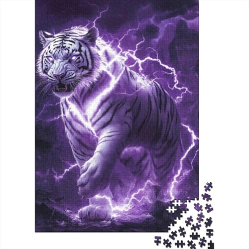 Puzzles 1000 Teile Für Erwachsene Tiger Puzzles 1000 Teile Anspruchsvolle Puzzles Für Erwachsene 1000pcs (75x50cm) von KHHKJBVCE