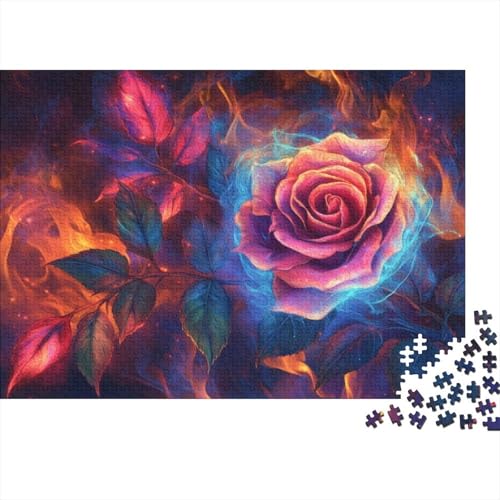 Puzzles 300 Teile Für Erwachsene Cool Rose Puzzles 300 Teile Familien-Puzzlespielzeug 300pcs (40x28cm) von KHHKJBVCE