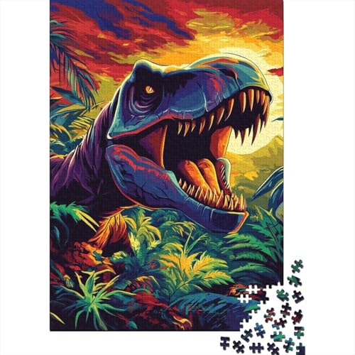 Puzzles 300 Teile Für Erwachsene Dinosaur 300-teiliges Puzzle Impossible Puzzle. 300pcs (40x28cm) von KHHKJBVCE