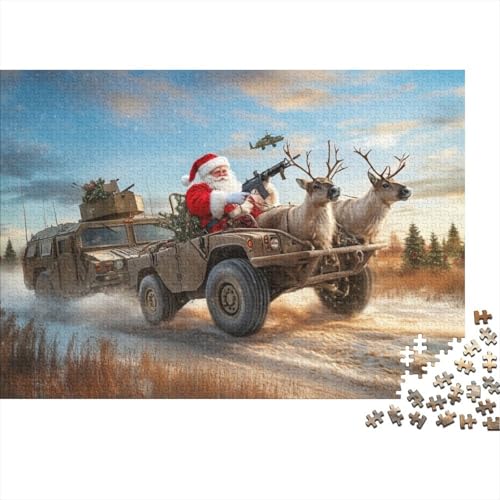 Puzzles 300 Teile Für Erwachsene Father Christmas 300-teilige Puzzles Für Erwachsene 300pcs (40x28cm) von KHHKJBVCE