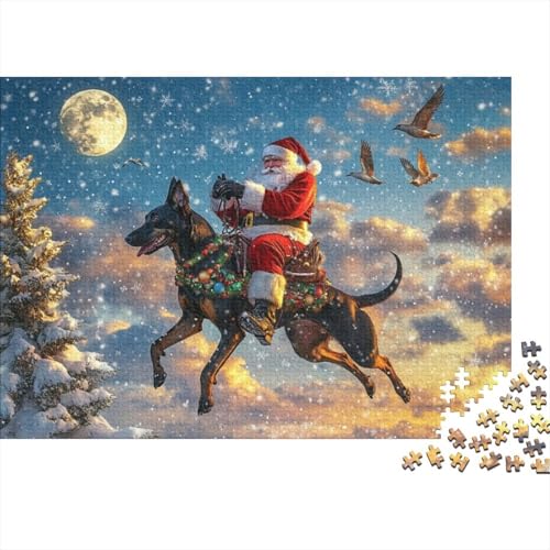 Puzzles 300 Teile Für Erwachsene Father Christmas 300-teilige Puzzles Für Erwachsene 300pcs (40x28cm) von KHHKJBVCE