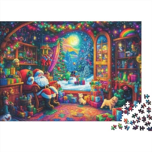 Puzzles 300 Teile Für Erwachsene Father Christmas Puzzles Mit 300 Teilen, Komplexe Puzzles Für Erwachsene 300pcs (40x28cm) von KHHKJBVCE