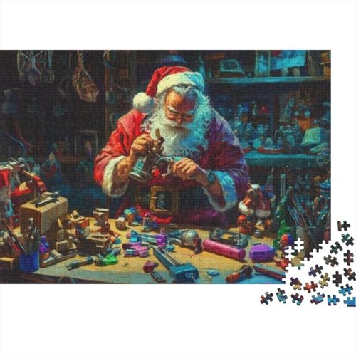 Puzzles 300 Teile Für Erwachsene Merry Chrismas 300-teiliges Puzzle. Spielzeug Zum Stressabbau 300pcs (40x28cm) von KHHKJBVCE