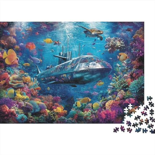 Puzzles 300 Teile Für Erwachsene Ocean Submersible 300-teilige Puzzles Für Erwachsene 300pcs (40x28cm) von KHHKJBVCE