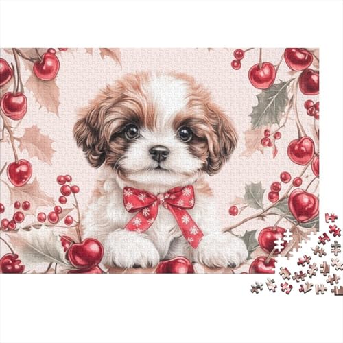 Puzzles 300 Teile Für Erwachsene Puppyv 300-teiliges Puzzle Für Erwachsene, Lernspiele 300pcs (40x28cm) von KHHKJBVCE