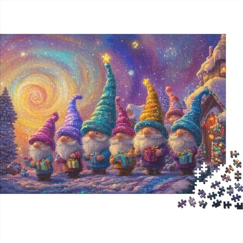 Puzzles 300 Teile Für Erwachsene Santa Claus Dwarf 300-teiliges Puzzle Für Erwachsene, Lernspiele 300pcs (40x28cm) von KHHKJBVCE