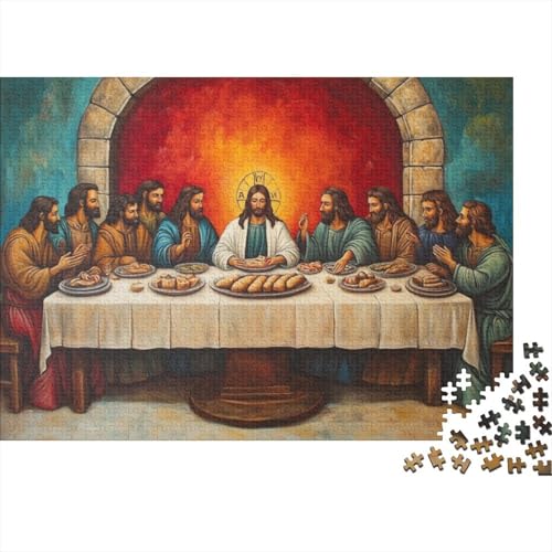 Puzzles 500 Teile Für Erwachsene Church Fresco Puzzles 500 Teile Familien-Puzzlespielzeug 500pcs (52x38cm) von KHHKJBVCE