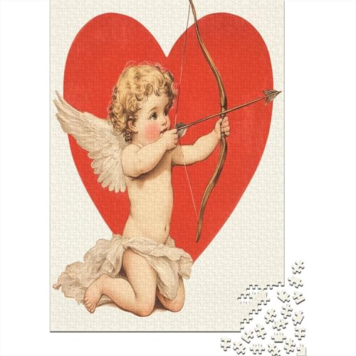 Puzzles 500 Teile Für Erwachsene Cute Angel 500-teiliges Puzzle. Spielzeug Zum Stressabbau 500pcs (52x38cm) von KHHKJBVCE