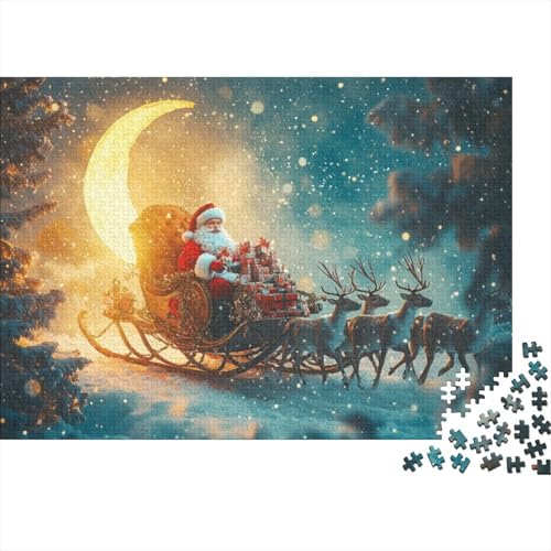 Puzzles 500 Teile Für Erwachsene Father Christmas 500-teilige Puzzles, Einzigartige Heimdekoration Und Geschenke 500pcs (52x38cm) von KHHKJBVCE