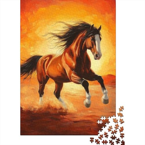 Puzzles 500 Teile Für Erwachsene Running Horse 500-teiliges Puzzle Für Erwachsene, Lernspiele 500pcs (52x38cm) von KHHKJBVCE