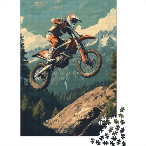 Puzzles Für Erwachsene 1000 Mountain Bike Puzzle 1000 Teile Lernspiele Für Erwachsene 1000pcs (75x50cm) von KHHKJBVCE