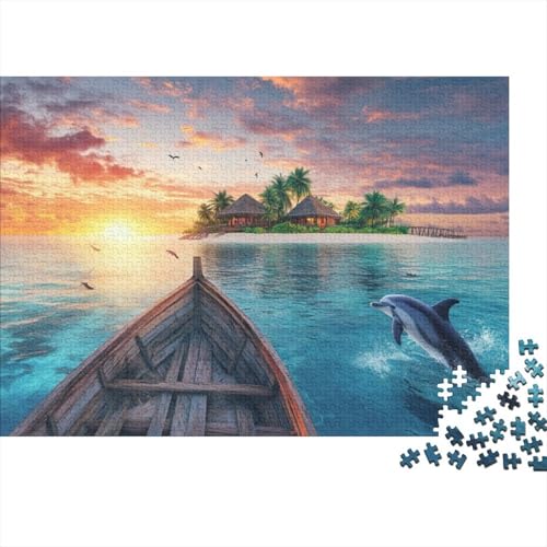 Puzzles Für Erwachsene 1000 Teile Bali Seascape Puzzle 1000 Teile Impossible Puzzle 1000pcs (75x50cm) von KHHKJBVCE