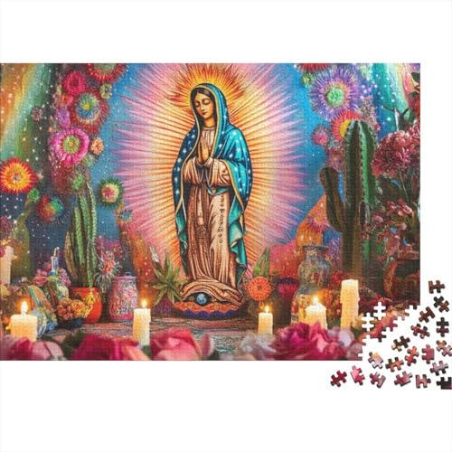 Puzzles Für Erwachsene 1000 Teile Church Fresco 1000-teiliges Puzzle Impossible Puzzle 1000pcs (75x50cm) von KHHKJBVCE