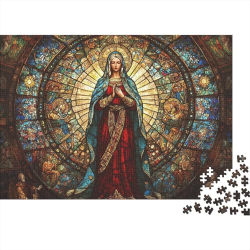 Puzzles Für Erwachsene 1000 Teile Church Fresco Puzzle 1000 Teile Lernspiele Für Erwachsene 1000pcs (75x50cm) von KHHKJBVCE