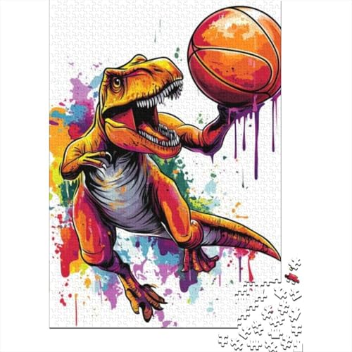 Puzzles Für Erwachsene 1000 Teile Dinosaur Puzzle 1000 Teile Lernspiele Für Erwachsene 1000pcs (75x50cm) von KHHKJBVCE