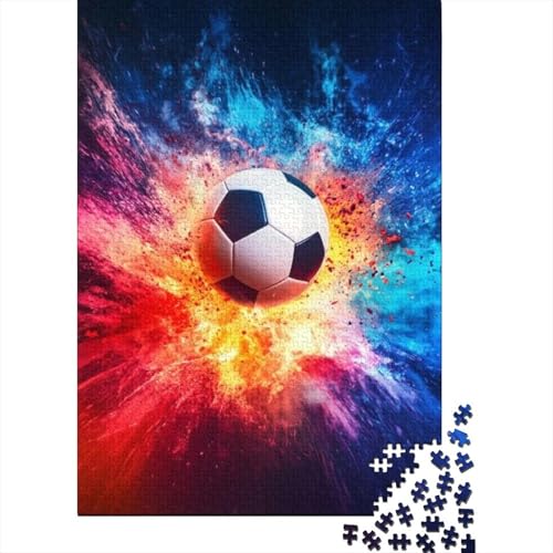 Puzzles Für Erwachsene 1000 Teile Football Puzzle 1000 Teile Lernspiele Für Erwachsene 1000pcs (75x50cm) von KHHKJBVCE