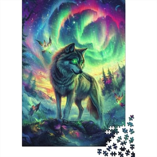 Puzzles Für Erwachsene 1000 Teile Wolf Puzzles 1000 Teile Impossible Puzzle 1000pcs (75x50cm) von KHHKJBVCE