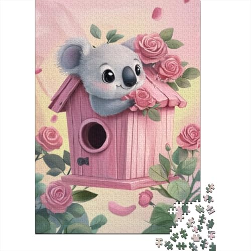 Puzzles Für Erwachsene 300 Cute Koala Puzzle 300 Teile Lernspiele Für Erwachsene 300pcs (40x28cm) von KHHKJBVCE