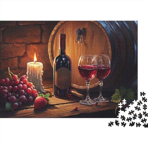 Puzzles Für Erwachsene 300 Grape Theme Puzzle 300 Teile Lernspiele Für Erwachsene 300pcs (40x28cm) von KHHKJBVCE