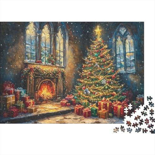 Puzzles Für Erwachsene 300 Teile Christmas Trees Puzzles 300 Teile Impossible Puzzle 300pcs (40x28cm) von KHHKJBVCE