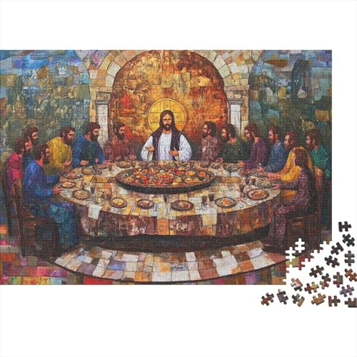 Puzzles Für Erwachsene 300 Teile Church Fresco 300-teiliges Puzzle Impossible Puzzle 300pcs (40x28cm) von KHHKJBVCE