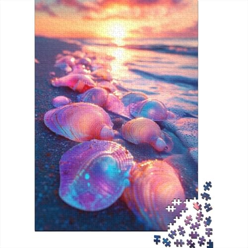 Puzzles Für Erwachsene 300 Teile Colorful Shells 300-teiliges Puzzle Impossible Puzzle 300pcs (40x28cm) von KHHKJBVCE