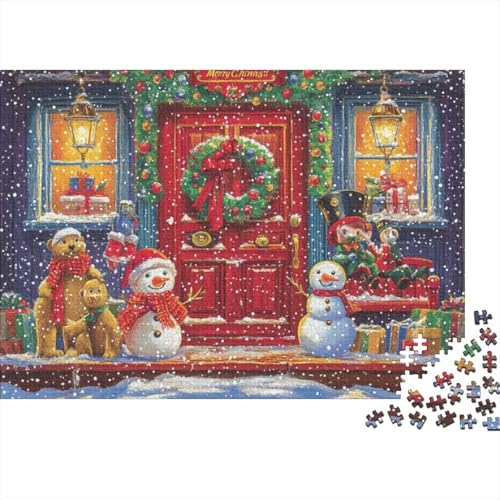 Puzzles Für Erwachsene 300 Teile Father Christmas Puzzle 300 Teile Impossible Puzzle 300pcs (40x28cm) von KHHKJBVCE