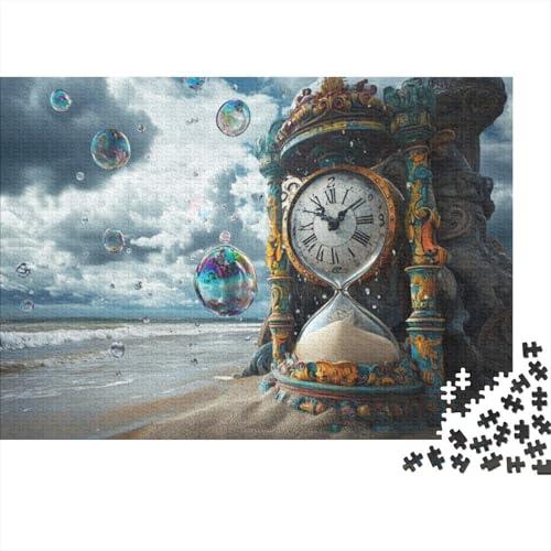 Puzzles Für Erwachsene 300 Teile Hourglass of Time 300-teilige Puzzles, Lernspiele Für Erwachsene 300pcs (40x28cm) von KHHKJBVCE